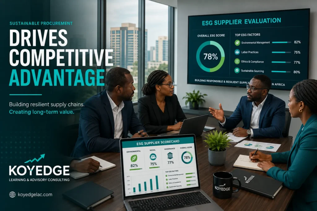 Sustainable Procurement Is Now a Competitive Advantage